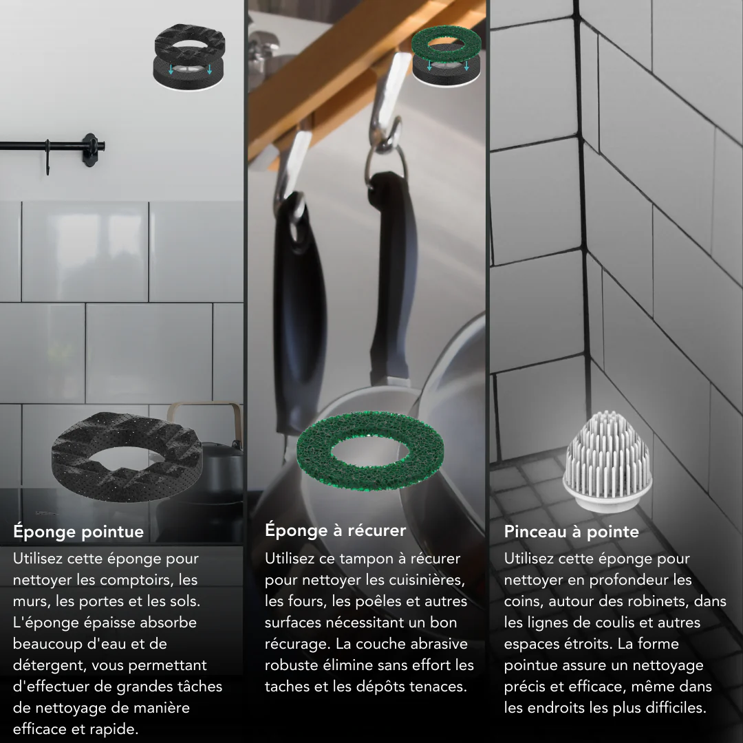 Achaté Brosse de nettoyage électrique - Image 12