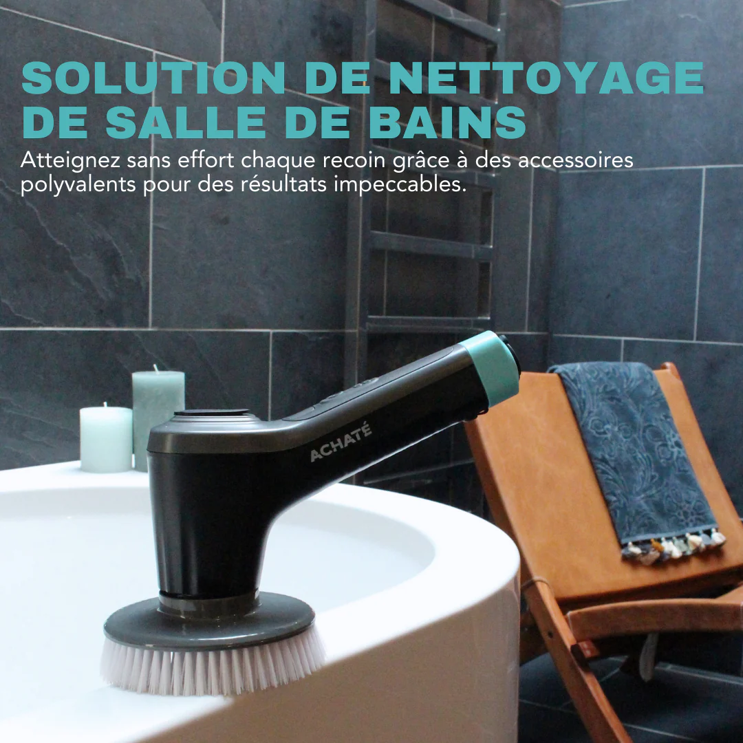 Achaté Brosse de nettoyage électrique - Image 3