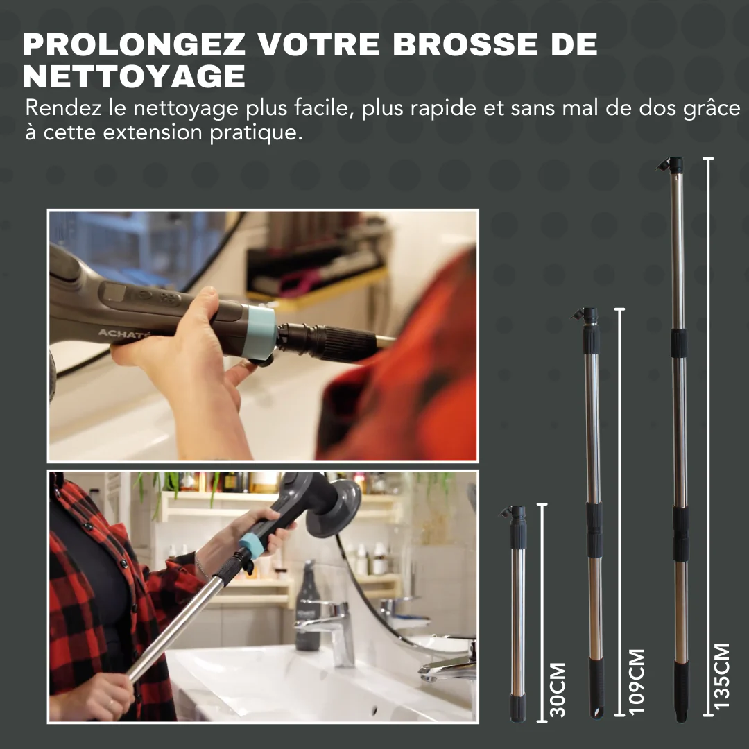 Achaté Brosse de nettoyage électrique - Image 8