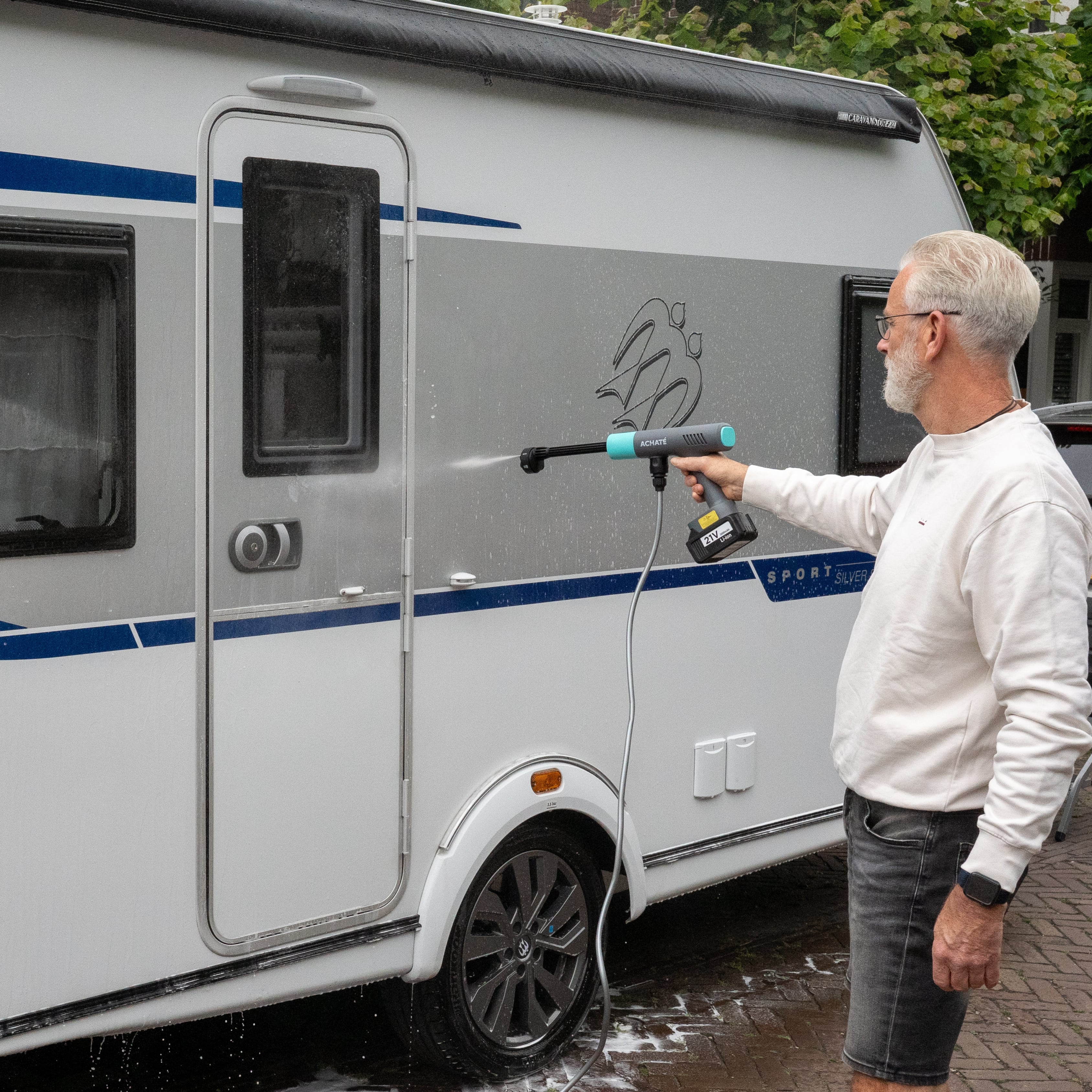 Achaté Draadloze Hogedrukreiniger Bundel - Image 5