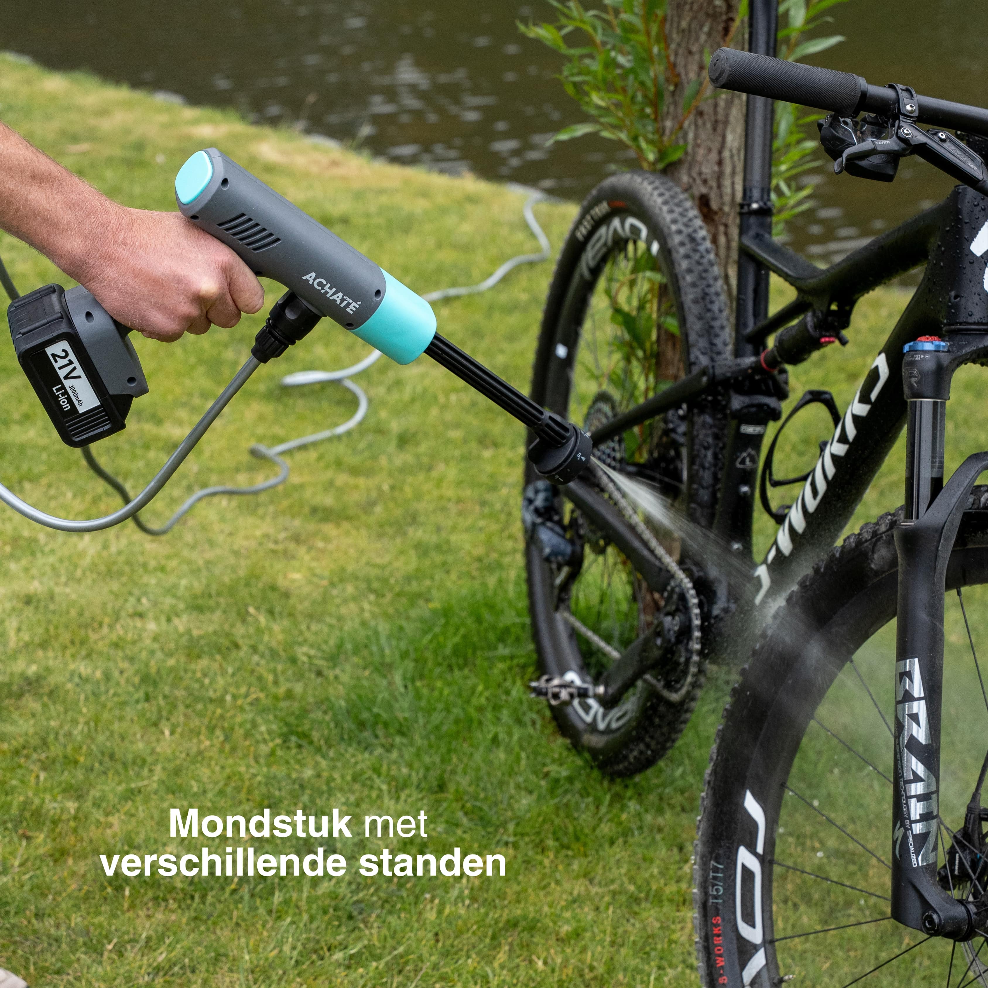 Achaté Draadloze Hogedrukreiniger Bundel - Image 8