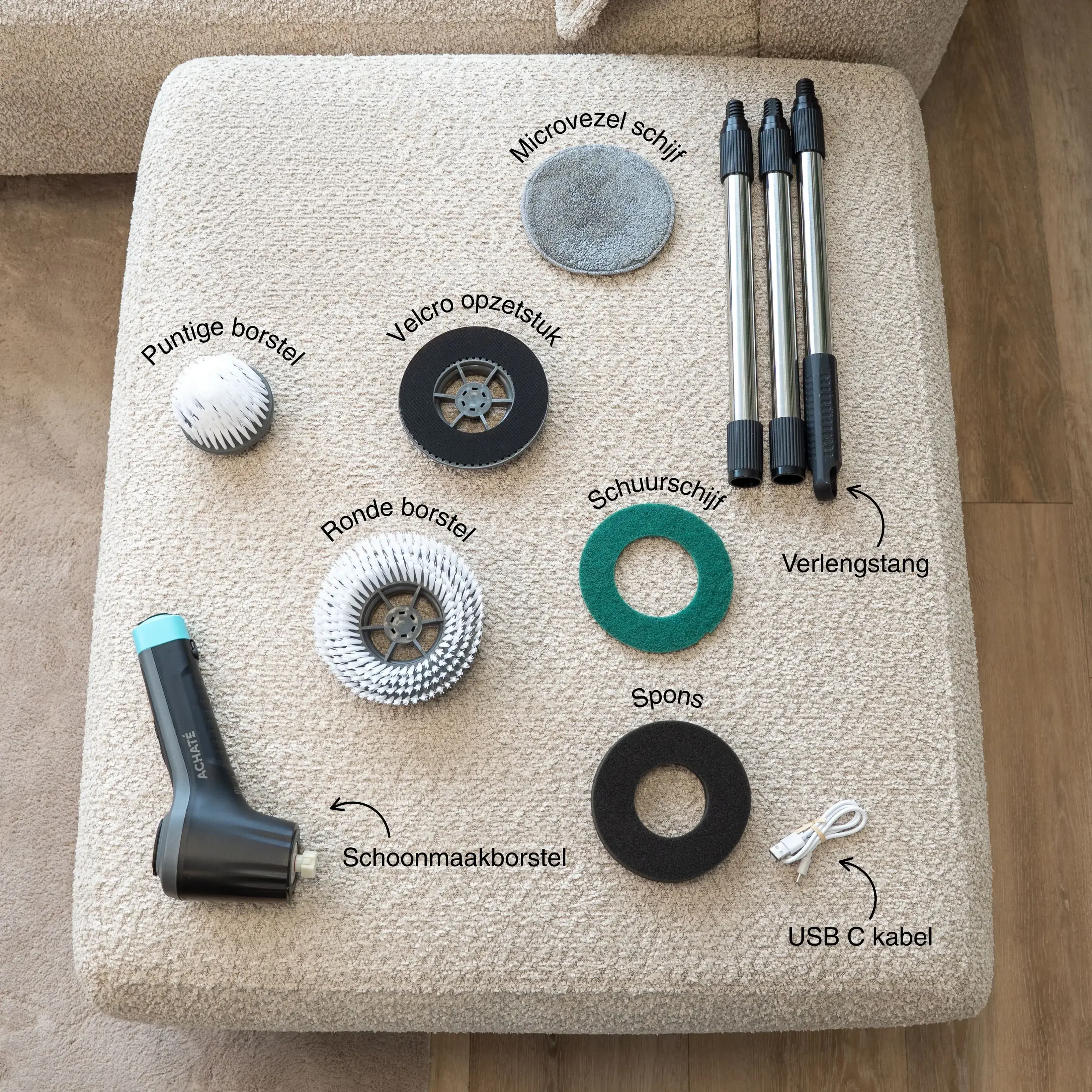 Achaté Elektrische Schoonmaakborstel - Image 9